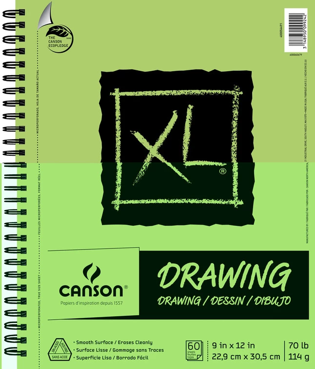 Top 10 ๐ Canson XL Top Wire Drawing Pad, 9 X 12 Inches, 70 Lb, 60 Sheets โ๏ธ 4 Top 10 ๐ Canson XL Top Wire Drawing Pad, 9 X 12 Inches, 70 Lb, 60 Sheets โ๏ธ - Image 2