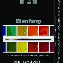 Top 10 🔥 Bienfang Sulphite Extra Rough Students Watercolor Sheets, 130 Lb, 22 X 30 Inches, Pack Of 50 Sheets 🔥