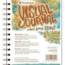 Best deal ⌛ Strathmore Visual Watercolor Pad, 5-1/2 X 8 Inches, 90 Lb, 34 Sheets 🧨