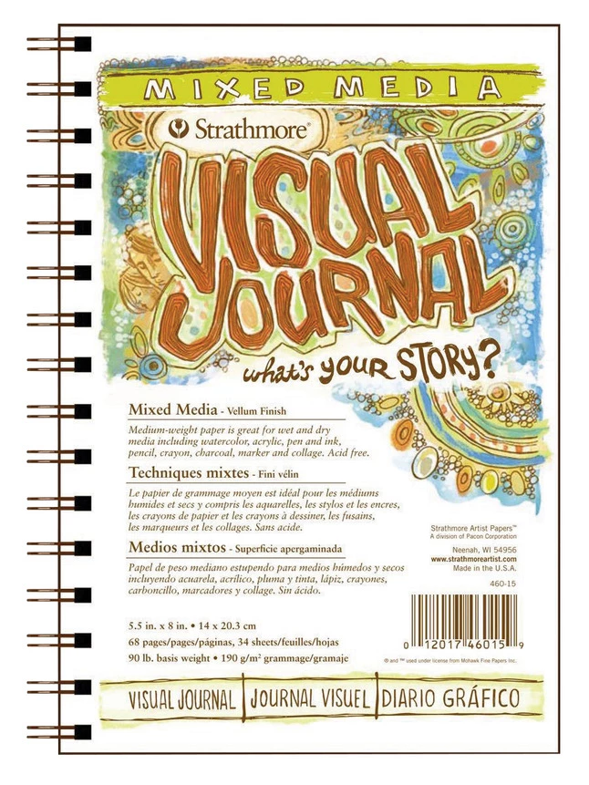 Hot Sale 😉 Strathmore Visual Mixed Media Pad, 5-1/2 X 8 Inches, 90 Lb, 34 Sheets ✔️ 3 Hot Sale 😉 Strathmore Visual Mixed Media Pad, 5-1/2 X 8 Inches, 90 Lb, 34 Sheets ✔️