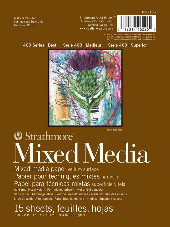 Cheapest ๐ฏ Strathmore 400 Series Mixed Media Pad, 6 X 8 Inches, 184 Lb, 15 Sheets ๐ 3 Cheapest ๐ฏ Strathmore 400 Series Mixed Media Pad, 6 X 8 Inches, 184 Lb, 15 Sheets ๐