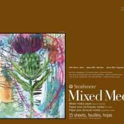Coupon 🛒 Strathmore 400 Series Mixed Media Pad, 18 X 24 Inches, 184 Lb, 15 Sheets ⭐