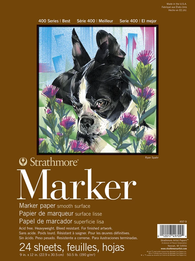 Top 10 ๐ฏ Strathmore 400 Series Marker Pad, 9 X 12 Inches, 50 Lb, 24 Sheets ๐ฏ 3 Top 10 ๐ฏ Strathmore 400 Series Marker Pad, 9 X 12 Inches, 50 Lb, 24 Sheets ๐ฏ