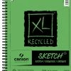 Best Pirce 🔔 Canson XL Recycled Sketch Pad, 9 X 12 Inches, 50 Lb, 100 Sheets 😍