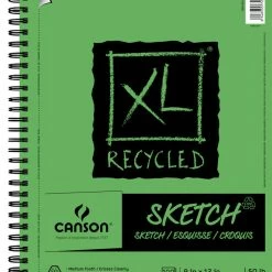 Best Pirce 🔔 Canson XL Recycled Sketch Pad, 9 X 12 Inches, 50 Lb, 100 Sheets 😍