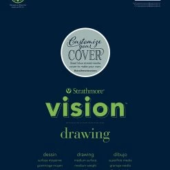 Best Sale 😍 Strathmore Vision Drawing Pad, 9 X 12 Inches, 64 Lb, 65 Sheets 🎉
