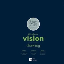 Flash Sale 🎉 Strathmore Vision Drawing Pad, 18 X 24 Inches, 64 Lb, 35 Sheets 🧨