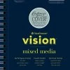 Promo ⭐ Strathmore Vision Mixed Media Pad, 5-1/2 X 8-1/2 Inches, 98 Lb, 70 Sheets 🎉 -Canson Shop 1588322 ecommfullsize