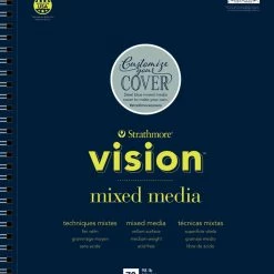 Cheapest 💯 Strathmore Vision Mixed Media Pad, 11 X 14 Inches, 98 Lb, 70 Sheets 😀