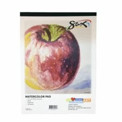 Best reviews of ❤️ Sax Watercolor Pad, 90 Lb, 11 X 15 Inches, White, 24 Sheets 🌟