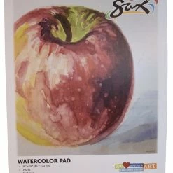 Discount 👏 Sax Watercolor Pad, 140 Lb, 18 X 24 Inches, White, 12 Sheets ⌛