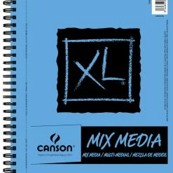 Coupon 💯 Canson XL Mixed Media Paper Pad, 98 Lb, 7 X 10 Inches, 60 Sheets 😀