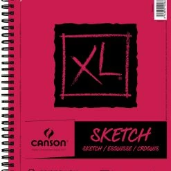 Budget 😀 Canson XL Sketch Pad, Side Wire, 9 X 12 Inches, White, 100 Sheets 😀