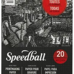 Flash Sale 🔥 Speedball Printmaking Pad, 5 X 7 Inches, 20 Sheets 🎉