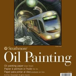 Discount 🥰 Strathmore 400 Series Oil Painting Pad, 9 X 12 Inches, 215 Lb, 10 Sheets 😍