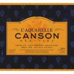 Best reviews of 😀 Canson L'Aquarelle Heritage Cold Press Watercolor Block, 7-1/10 X 10-1/5 Inches, 20 Sheets 🤩