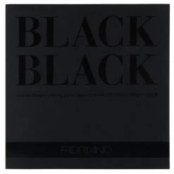 Deals 🌟 Fabriano Black Black Drawing Pad, 8 X 8 Inches, 300 Gsm, 20 Sheets 🛒
