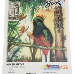 Top 10 🧨 Sax Mixed-Media Paper Pad, 9 X 12 Inches, 72 Lb, White, 60 Sheets 🔥