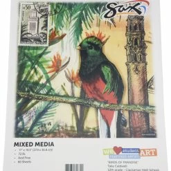 Best reviews of ⭐ Sax Mixed-Media Paper Pad, 11 X 14 Inches, 72 Lb, White, 60 Sheets 💯