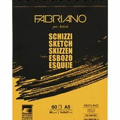 Coupon 👏 Fabriano Schizzi Sketch Pad, 5-4/5 X 8-1/4 Inches, 60 Lb, 60 Sheets 😀