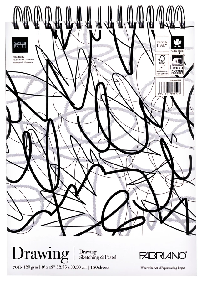 Cheapest π Fabriano FAT Drawing Pad, 9 X 12 Inches, 70 Lb, 150 Sheets 𧨠3 Cheapest π Fabriano FAT Drawing Pad, 9 X 12 Inches, 70 Lb, 150 Sheets π§¨