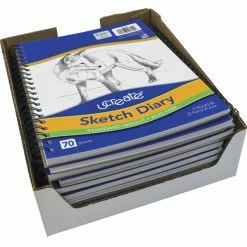 Wholesale 🎁 Pacon Art1st Sketch Diary, 8-1/2 X 11 Inches, White, 70 Sheets 🎁 -Canson Shop 2024288 B ecommfullsize