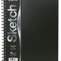 Cheapest 👍 UCreate Poly Cover Sketch Book, Heavyweight, 12 X 9 Inches, 75 Sheets ✔️