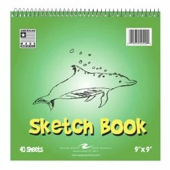 Discount 🛒 Roaring Spring Kids Sketch Book, 9 X 9 Inches, 40 Sheets 👍