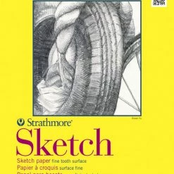 Cheap 🎁 Strathmore 300 Series Sketch Pad, 9 X 12 Inches, 50 Lb, 100 Sheets 🥰