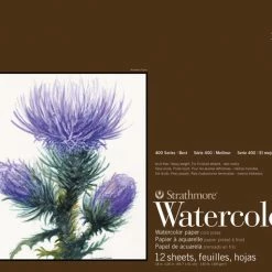 Deals 🎁 Strathmore 400 Artist Watercolor Pad, 12 X 18 Inches, 140 Lb, 12 Sheets 👏 -Canson Shop 234459 A402A3DA7FCF4DCEBB134B5368792873