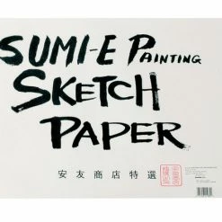 New 🔥 Yasutomo Rice Paper Sketch Pad, 12-1/8 X 18-1/8 Inches, 48 Sheets ✨