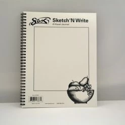 Discount ❤️ Sax Sketch 'N Write Spiral Binding Sketchbook, 20 Lbs, 8-1/2 X 11 Inches, 50 Sheets 👏