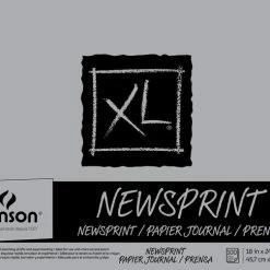Best Sale ✨ Canson XL Newsprint Pad, 18 X 24 Inches, 30 Lb, 100 Sheets ✔️