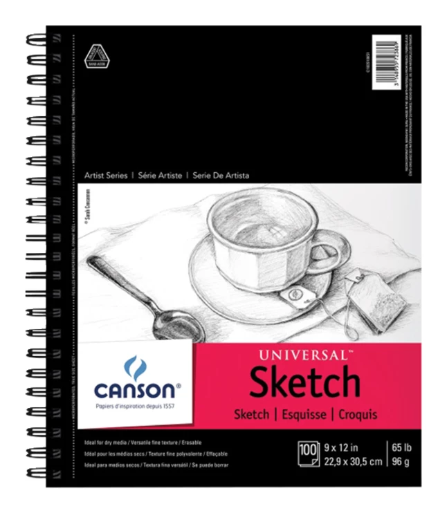 Brand new ✨ Canson Recycled Sketch Pad, 9 X 12 Inches, 65 L, 100 Sheets 🥰 3 Brand new ✨ Canson Recycled Sketch Pad, 9 X 12 Inches, 65 L, 100 Sheets 🥰