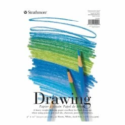 Best Pirce 🔔 Strathmore 200 Series Drawing Pad, 9 X 12 Inches, 64 Lb, 40 Sheets 🌟