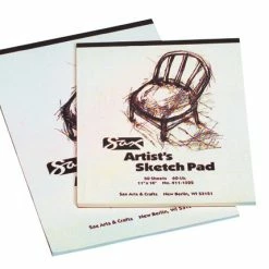 Brand new 🛒 Sax Sulphite Artists Sketch Pad, 60 Lbs, 11 X 14 Inches, White, 50 Sheets 🤩