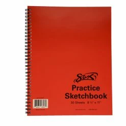 Cheapest 🌟 Sax Spiral Binding Smooth Sketchbook, 50 Lb, 8-1/2 X 11 Inches, 50 Sheets, White 🌟