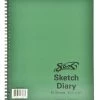 Discount 🧨 Sax Sulphite Spiral Binding Artists Sketch Diary, 50 Lbs, 8-1/2 X 11 Inches, 50 Sheets, White 😍 -Canson Shop 457586 A ecommfullsize